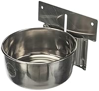 Nobby Edelstahlnapf zum Einhängen mittel, Ø 12,5 cm, 0,60 ltr.