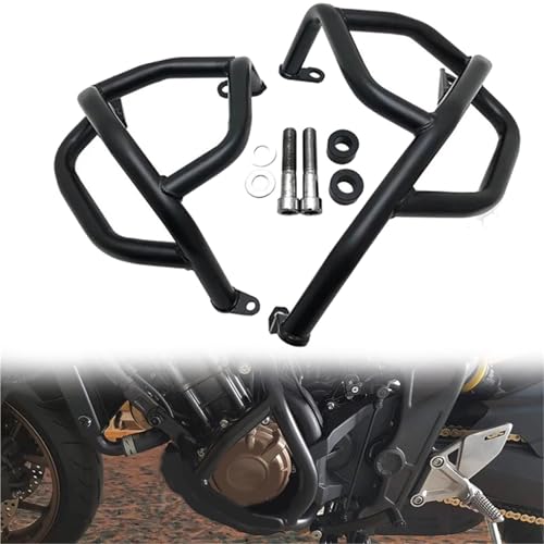 Sabot moteur pour CB650R avec barre de protection cadre et pare-chocs antichute de 2019 à 2023