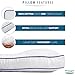 Nature's Guest Cervical Pillow, Contour Orthopedic Support and Cervical Traction for Neck Pain Back Pain Relief, Ideal Neck Pillow Back Pillow Side Sleeper Pillow, No Memory Foam Standard Soft