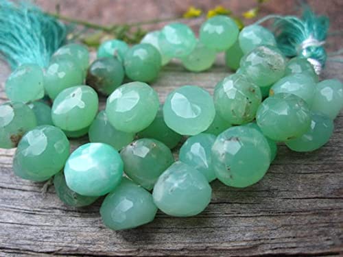 Chrysoprase beads stone facettées pour créer vos bijoux d'été