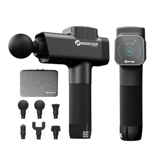 Pistola de Massagem Profissional Nova Booster M2 Preta Massageador Muscular Elétrico Portatil Para Liberação Miofascial Pistola Massageadora
