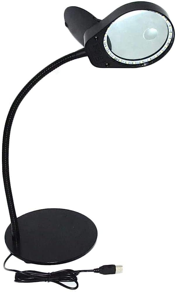 Magnificateurs Magranding 3 fois CRODY loupe double desktop 10 LED light