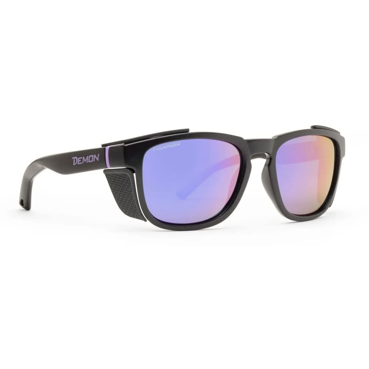 Demon Occhiali da ghiacciaio XliteJ, Matt Black Purple