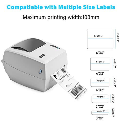 BESTEASY Label Printer,USPS Label Printer,4x6 Direct Thermal Printer,Commercial Grade Label Printer,High Speed,Clear Printing,Compatible with USPS,FedEx,Amazon, Ebay,UPS,Etsy,Shopify,etc