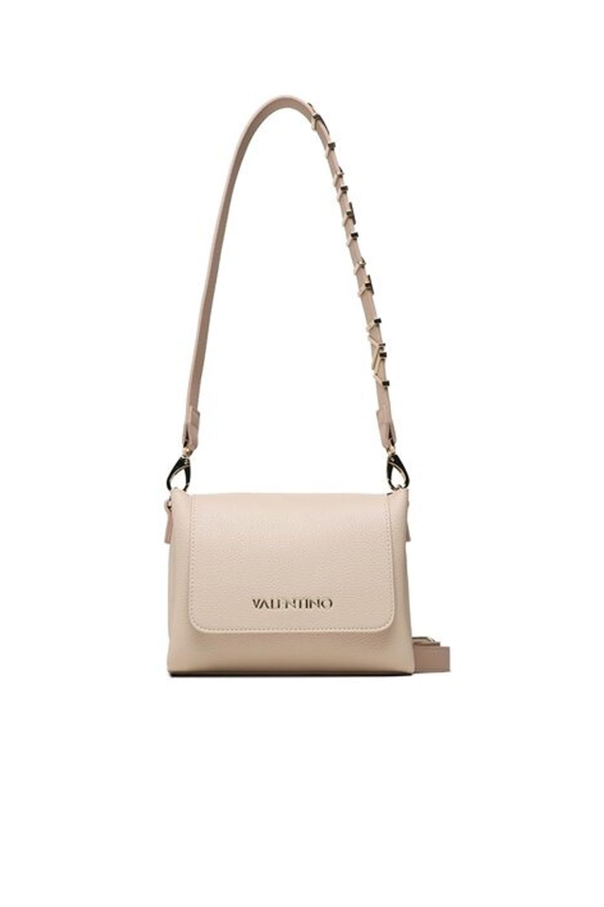 Valentino Alexia Satchel Ecru