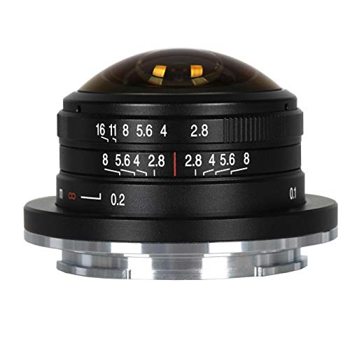 Laowa F2.8 Objectif Fisheye 4 mm - pour EOS M