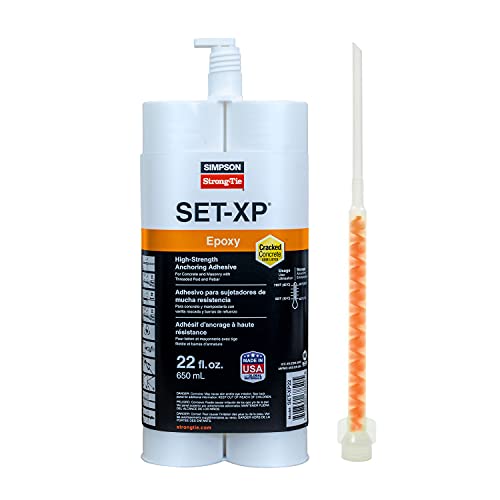 Simpson Strong-Tie SET-XP22-N - Epoxy Anchoring Adhesive 22oz. Tube w/Nozzle