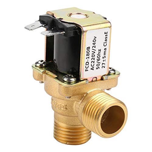 Électrovanne laiton AC220V normalement fermée pour stopper les fuites d'eau de plomberie