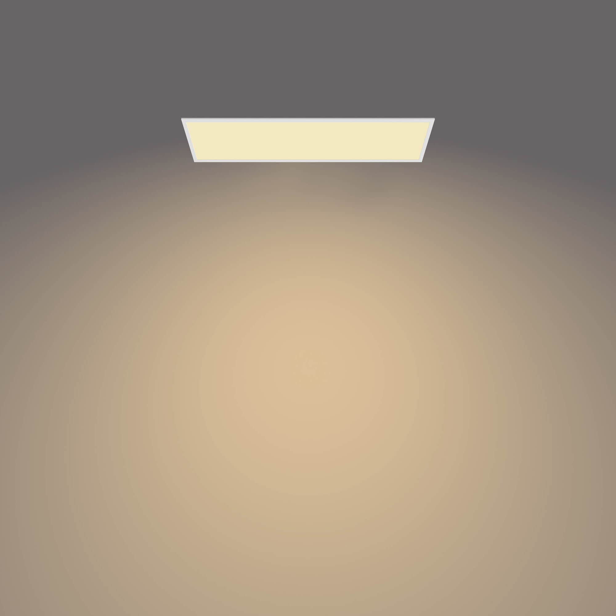 Philips LED Pannello Touch, SceneSwitch Regolabile, Dimmer a fasi, 36W, Luce Bianca Calda, 3300 Lumen, Bianco