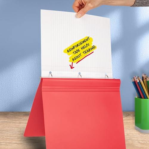 Image of Five Star Loose Leaf Paper + Study App, College Ruled Filler Notebook Paper, Reinforced, Fights Ink Bleed, 8-1 /2 inch x 11 inch, 200 Sheets (170054-ECM)