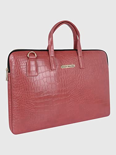 Image of Bagsy Malone Vegan Leather Unisex Laptop Bag-LB0014
