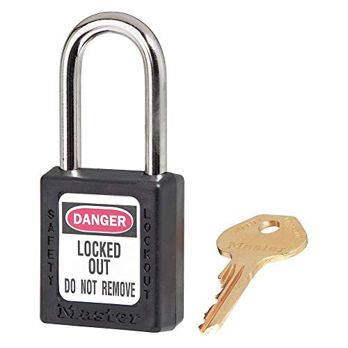 Lockout Padlock, KA, Black, 1-3/4