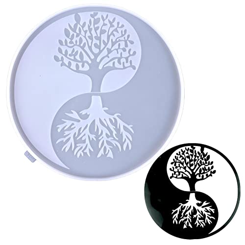 tacery Moules en résine d'Vie | Moules en Silicone en résine époxy | Moule coulée d'Vie Bricolage Fait à la Main pour des Accessoires résine décor à la aison