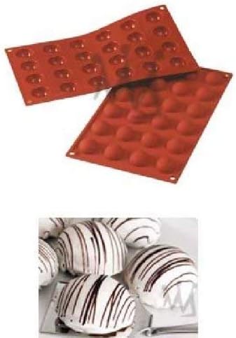 Miniatura 2 de Silikomart Molde de silicona Classic Collection, semiesfera, mini