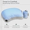 COCOON- Premium - Ultralight AirCore Hood Pillow - Light Blue
