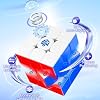 Bukefuno GAN 356 Maglev Flagship 3x3 Cube GAN 356 M Maglev Speed Stickerless Magnetic Puzzle Magic Cubes GAN356 Maglev 3x3 (Frosted Surface Version)