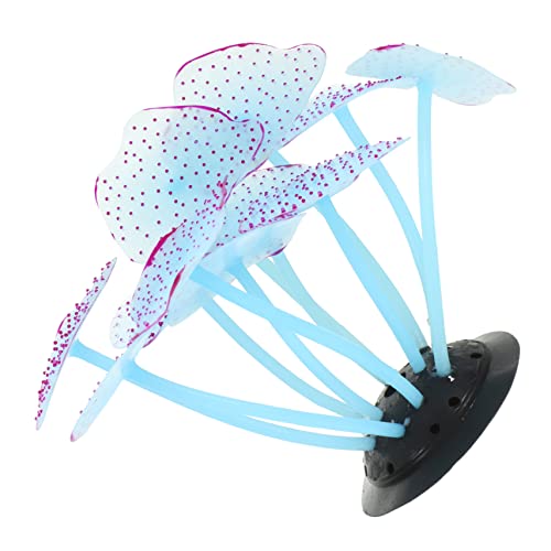 balacoo Lifelike Silicone Aquarium Decorations Marine Decors for Fish Tank Decor for Fish Aquarium