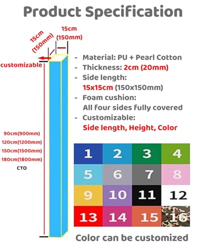Coussin pour poteau de basket robuste et résistant toutes saisons - 7