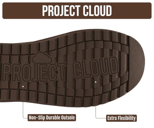 Image of Project Cloud Genuine Leather Ankle Boots for Women - Water Resistant with Memory Foam Insole Winter Boots - Trending Shoes & Comfortable Women's Ankle Boots (Hippy)