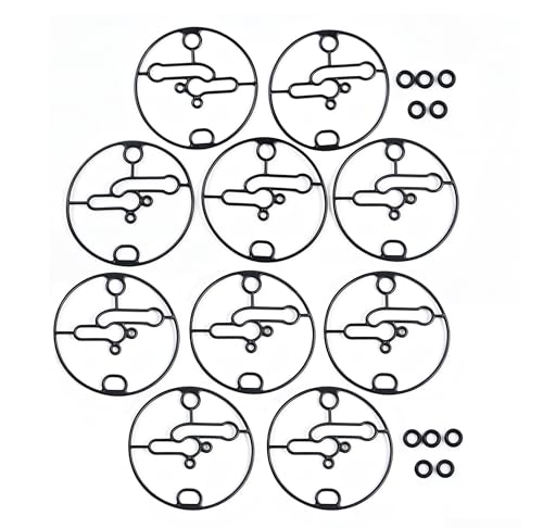Image of 10 Pcs Float Bowl Gaskets and Seals O-Ring 698781 Compatible with Nikki Carburetor Troy-Bilt Toro Lawn Mowers