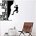 UYEDSR Stickers Muraux Joli Escalade Vinyle Papier Peint Autocollants décoratifs pour Salon Vinyle décalcomanies murales Enfants Chambre décalcomanies 577X72cm