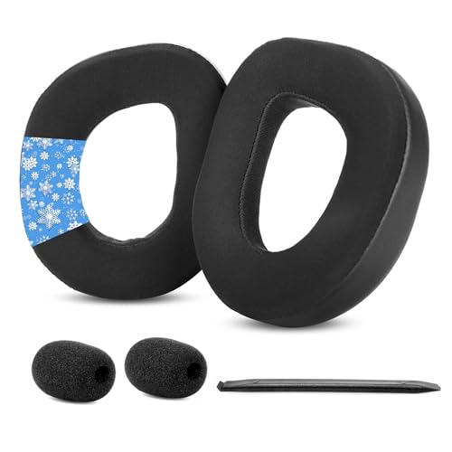 Cooling Gel Ear Pads Ear Cushions Compatible with Turtle Beach Stealth 700 Gen 3 (700 Gen3) Wireless Gaming Headset Earpads Replacement Ice Silk Fabric Memory Foam Black