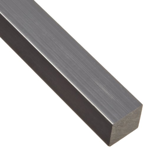 PVC (Polyvinyl Chloride) Rectangular Bar, Opaque Gray, Standard Tolerance, UL 94/ASTM D1784, 1