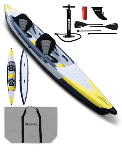 NOARD Aufblasbares Kajak mit Drop-Stitch-Technologie | 420cm | Komfort &...