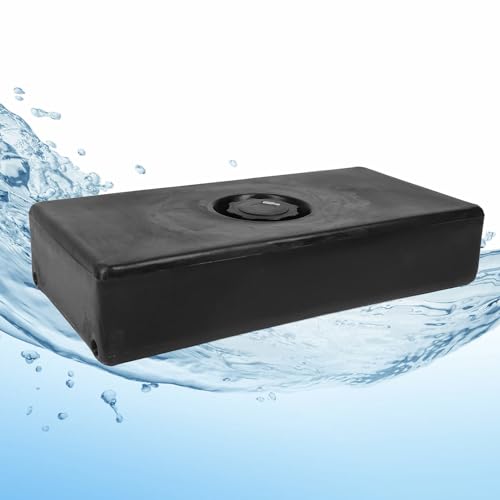 Image of RV Water, 8 Gallons RV Water Holding, 26 X 13.4 X 5.5in, 85mm Diameter Inlet, Leakproof Freshwater and Gray Water Holding for RVs Trailers Boats, Impact