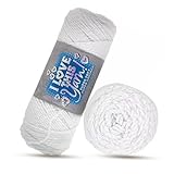 Hobby Lobby White Sparkle Metallic I Love This Yarn 355 Yards