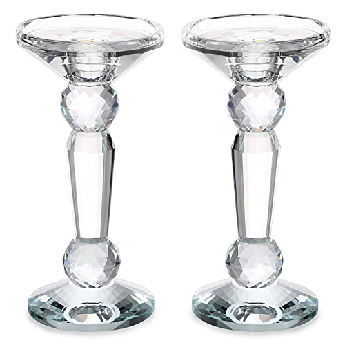 Best Crystal Pillar Candle Holders