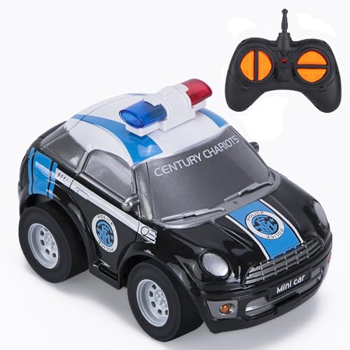 Thedttoy Spielzeug 2 Jahre Jungen Ferngesteuertes Auto ab 2 3 Jahre, 2.4 GHz Mini RC Car Spielzeugauto Rennauto mit Fernbedienung, Geburtstags Geschenk für Junge Mädchen 2 3 4 5 6+ Jahre