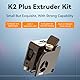 Creality K2 Plus Extruder Kit, 3D Printer Dual Gear Filament Feeding Extruder Kit with Built-in Filament Break Sensor for K2 Plus