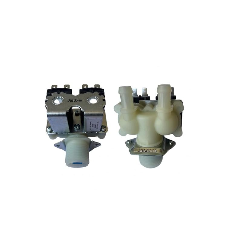Inlet Feed Valve / 2 Way Valve/Water Inlet Valve/Solenoid Valve Compatible With IFB and Also LG Only But MATCH CONFIRM and BUY (Hot & Cold)