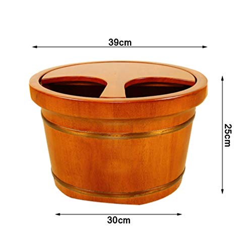 Spa de Pies de Barril de Madera Grande para Remojo miniatura 4