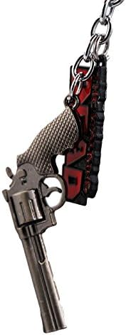The Walking Dead Metal Keyring Silver Plated Solid Metal Keychain