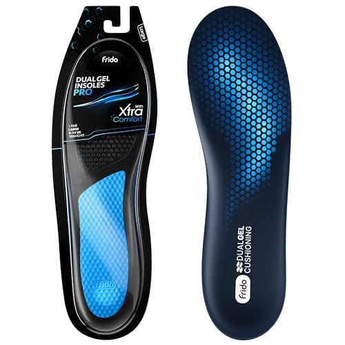 Frido Store Frido Dual Gel Pro Shoe Insoles - Large Size - Image 2