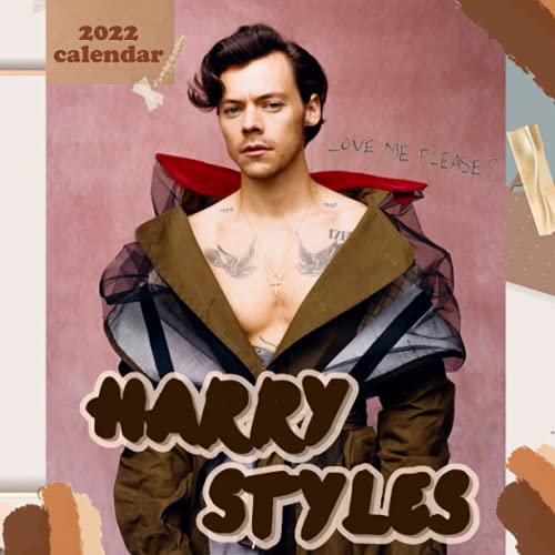 Harry Styles Calendar 2022: OFFICIAL Harry Styles 2022 Calendar - SEP 2021 to SEP 2023 - Harry Styles 18 Exclusive Photos to decor your desk - Music ... Celebrity (Kalendar Calendario Calendrier)