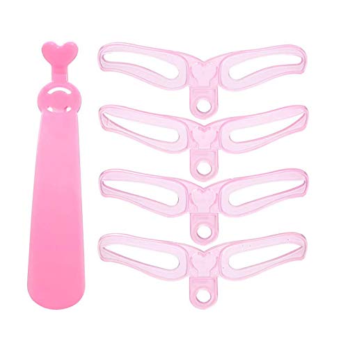 Auch 4 Group Eyebrow Stencils Eyebrow Stencil Brow Shaping Template DIY Makeup Tools with an Eyebrow Pencil