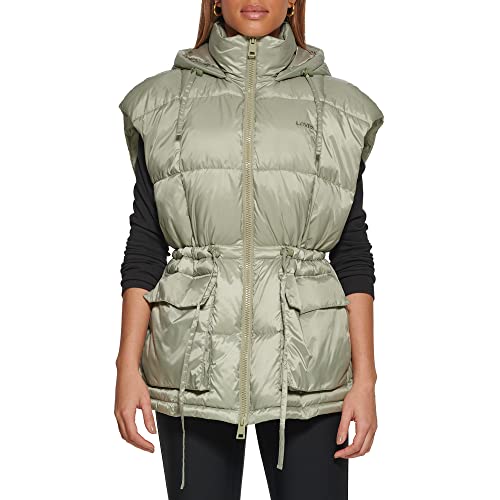 Image of Levi's Women's Quilted Megan Hooded Puffer Jacket