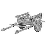 WizKids Deep Cuts Unpainted Miniatures Terrain: Wave 4: 2 Wheel Cart