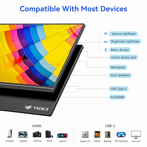 Veout 16 Inch Portable Monitor thumb #2
