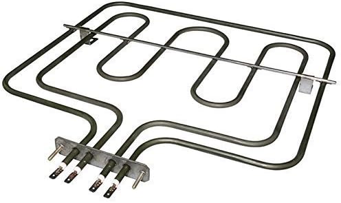Qualtex 2800W Cooker Oven Dual Grill Element for Electrolux Zanussi AEG Tricity Bendix