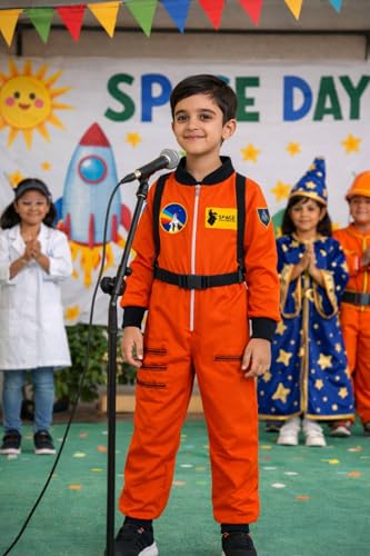 Image of FancyDressWale Community Helper & Career Role Play Costume for Fancy Dress Pilot, Navy, Army, astronaunt, Police Costumes