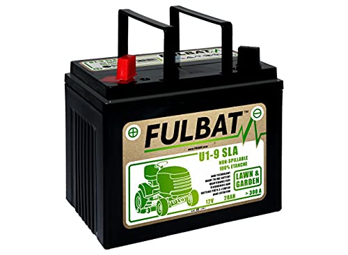 FULBAT - BATTERIE TONDEUSE FULBAT U1-9 SLA (12N24-4A) 12V 28AH 300A