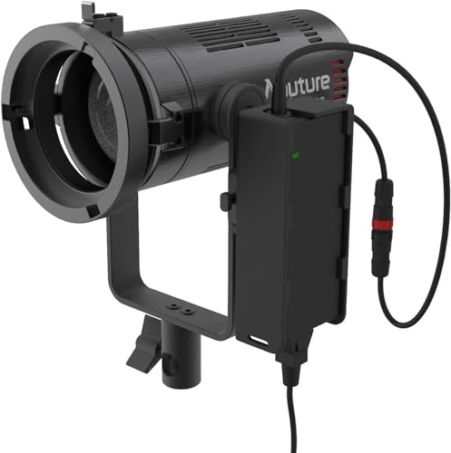 Aputure LS 60X Led Spot Light,Light Storm Bi-Color Focusing Photo Video Lights 30000lux @1m,Built-in 9 Lighting FX, Support NP-F970 Battery,with Barn Doors Support Sidus APP Control by Aputure - Image 9