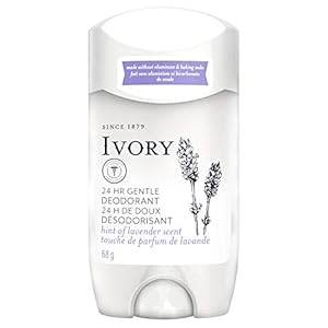 Gentle Ivory Aluminum Free Deodorant, Hint of Lavender, 2.4 oz