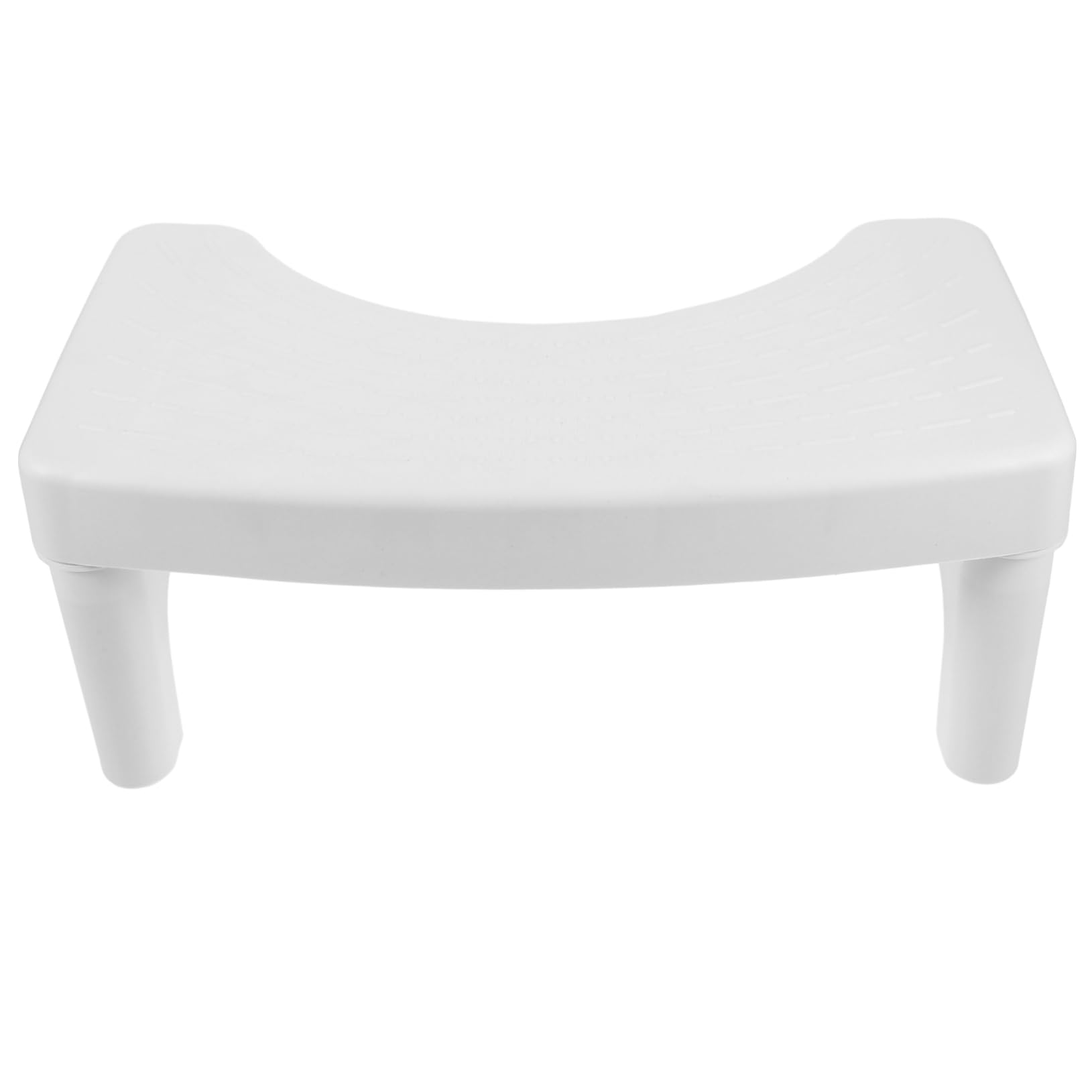 Didiseaon Plastic Toilet Foot Stool Anti-Slip Bathroom Step Stool Small Foot Rest for Home Ergonomic Design