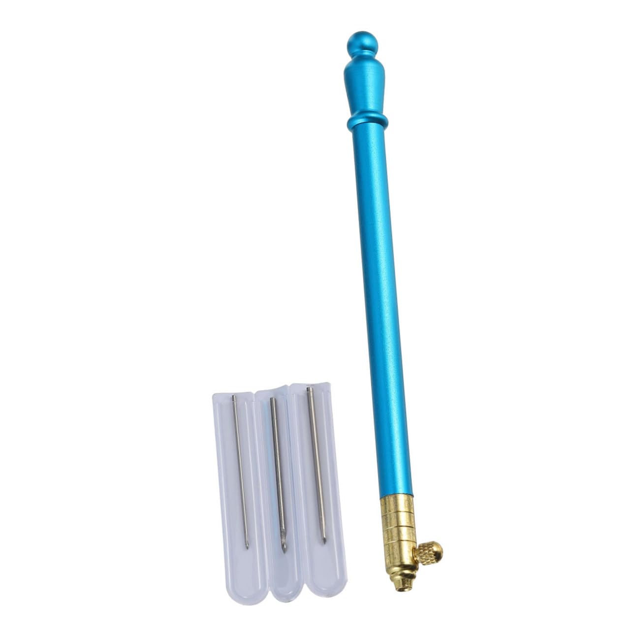 Operitacx 3juegos Agujas De Bordado Punch Needle Diseño Ergonómico Para Manualidades y Agujas Metálicas Suaves Para Proyectos De Costura Para Adultos Kit De Bordado Creativo