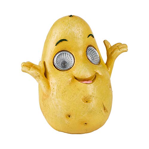 Preisvergleich Produktbild Unbekannt Solar-Gemüseheinzl Blattsalat, Gartenlampe, Solarleuchte, Wasserdicht, Dekoration, Gartenlaterne, grün, Kunststein, 14 x 10 x 9,5cm